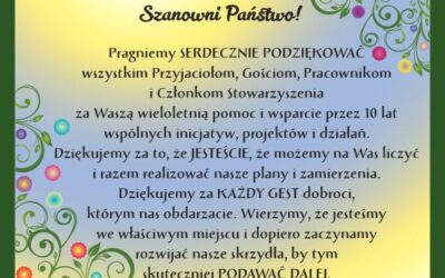 Podziękowania