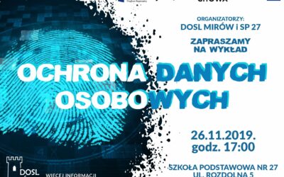 Ochrona danych osobowych – zaproszenie