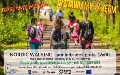 Wznawiamy zajęcia z nordic walking