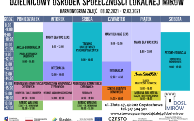 Harmonogram od 08.02.2021 r.