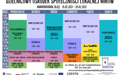 Harmonogram od 15.02.2021 r.
