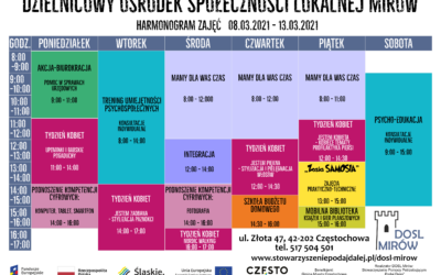 Harmonogram od 08.03.2021 r.