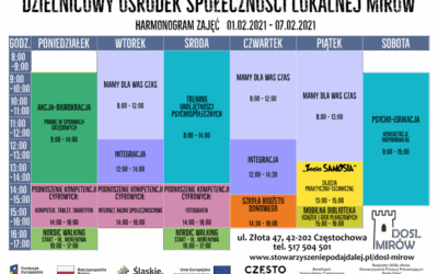 Aktualny harmonogram DOSL